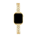 Apple Watch Bracelet for Women, Interlocking Leaves, Chic, Lokla Model