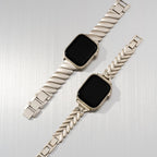 Apple Watch Bracelet for Women, Interlocking Leaves, Chic, Lokla Model