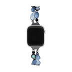 Apple Watch Bracelet, for women, harmonious feathers, Paonie model