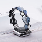 Apple Watch Bracelet, for women, harmonious feathers, Paonie model