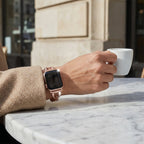 Apple Watch Bracelet, set with zirconium oxide, for women, Initia model