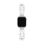 Apple Watch Bracelet, baroque style, sparkling beads, Valine model