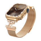 Chic and Cute Bracelet, Knotted Ribbon, Stainless Steel, for Apple Watch, Bima Model