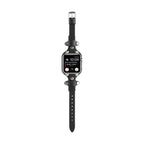 Apple Watch Cuff Bracelet with Rivets, Pin Buckle, Modern Design, Riveira Model