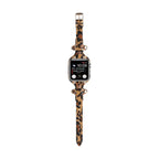 Apple Watch Cuff Bracelet with Rivets, Pin Buckle, Modern Design, Riveira Model