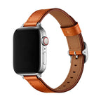 Bracelet for Apple Watch, oval buckle, silver, black or rose gold finish, Yrana model