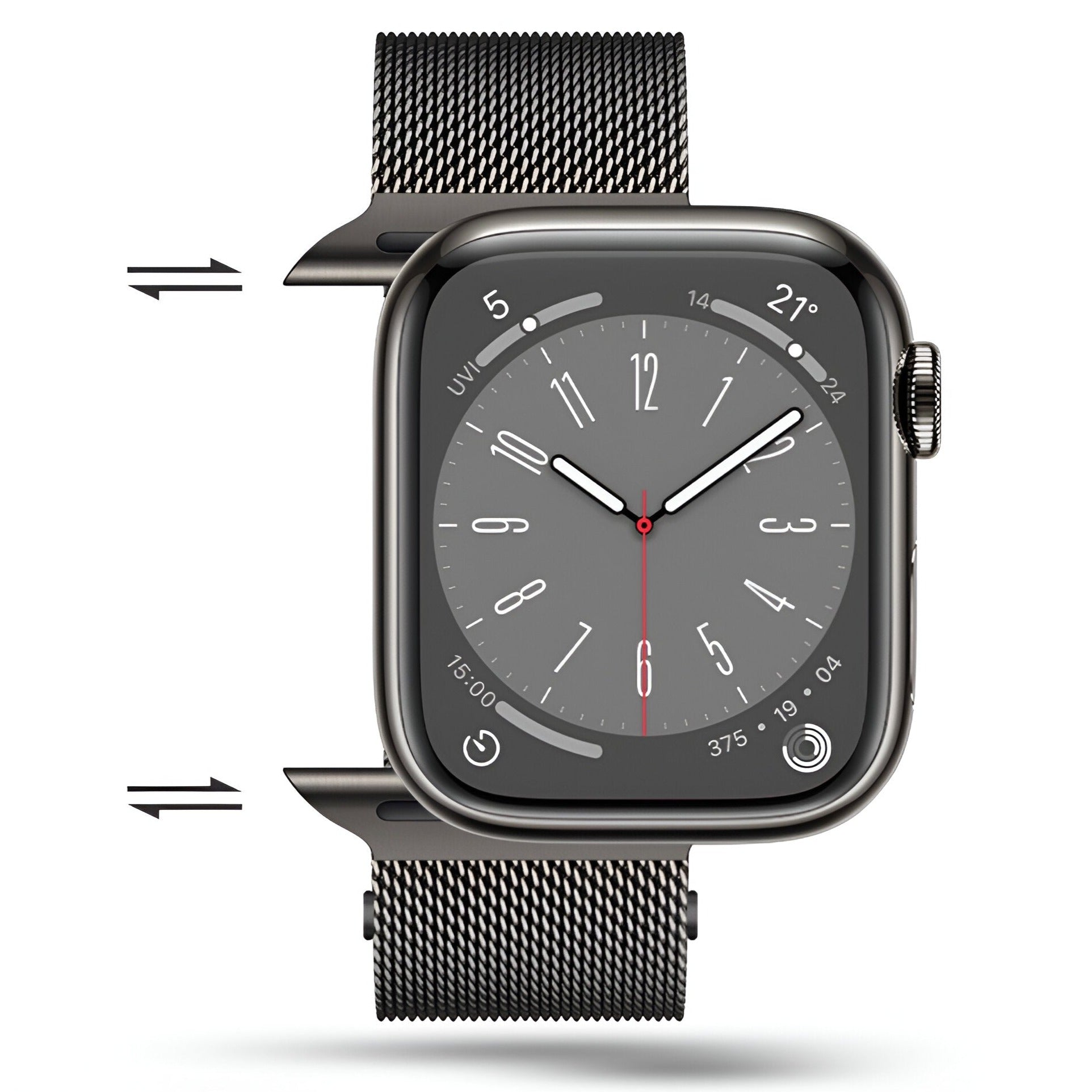 Apple Watch Bracelet, stainless steel, unisex, Vyrn model