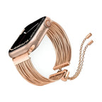 Apple Watch bracelet, stainless steel, for women, Lorena model