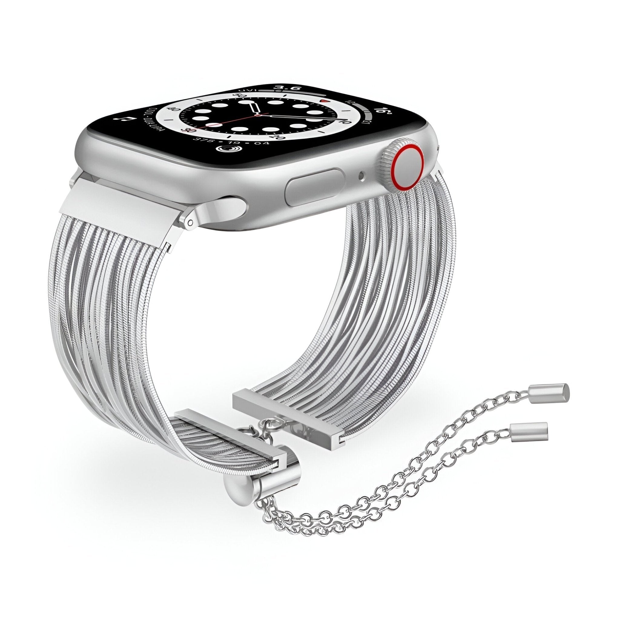 Apple Watch bracelet, stainless steel, for women, Lorena model