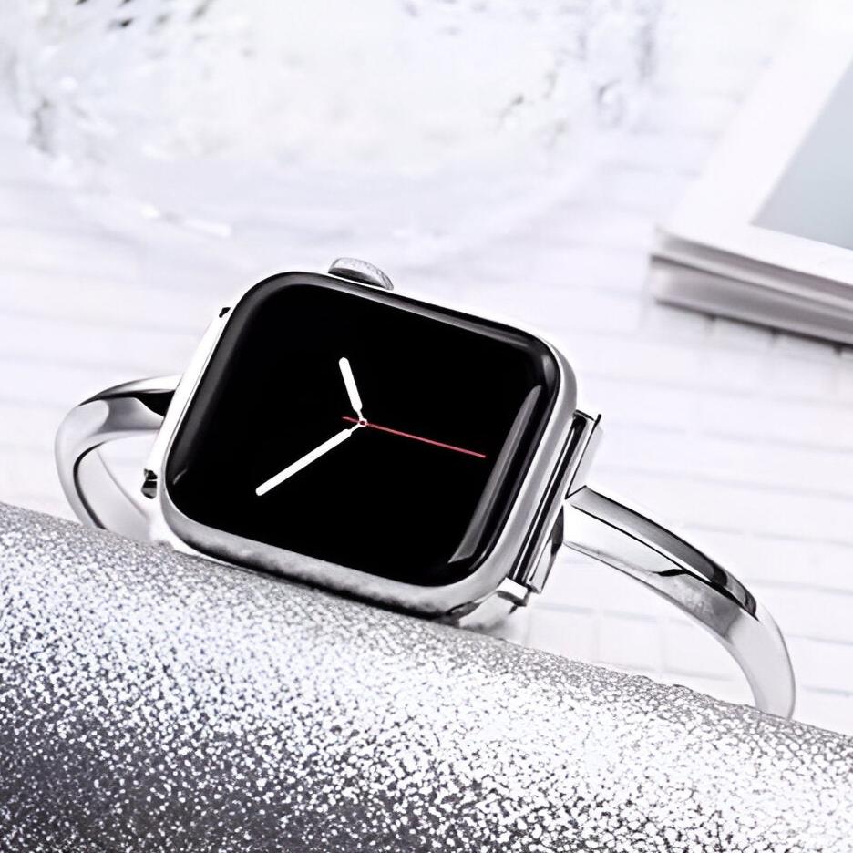 Apple Watch bracelet, stainless steel, for women, Minoa model