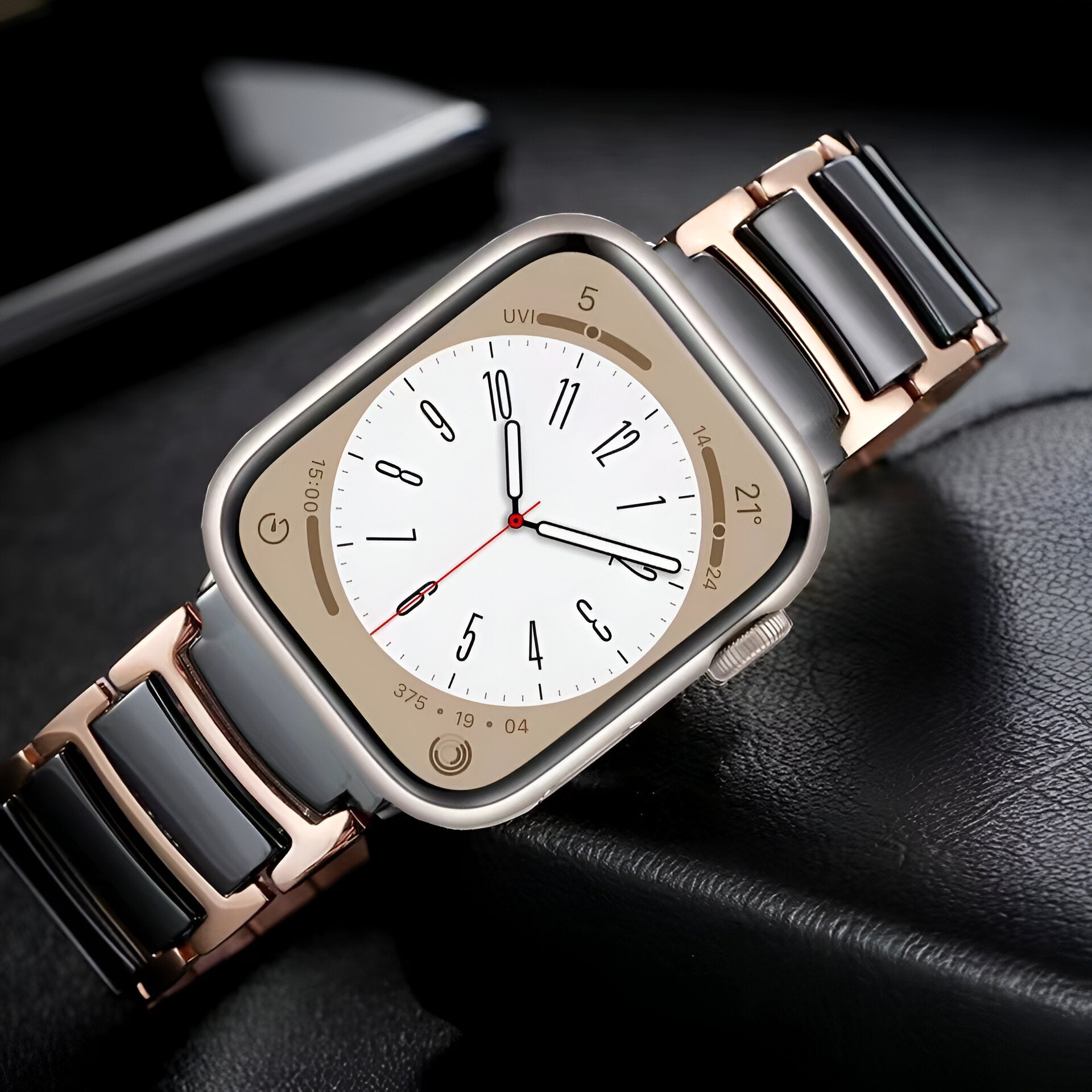 Apple Watch bracelet, stainless steel, elegant and luxurious appearance, Delta model