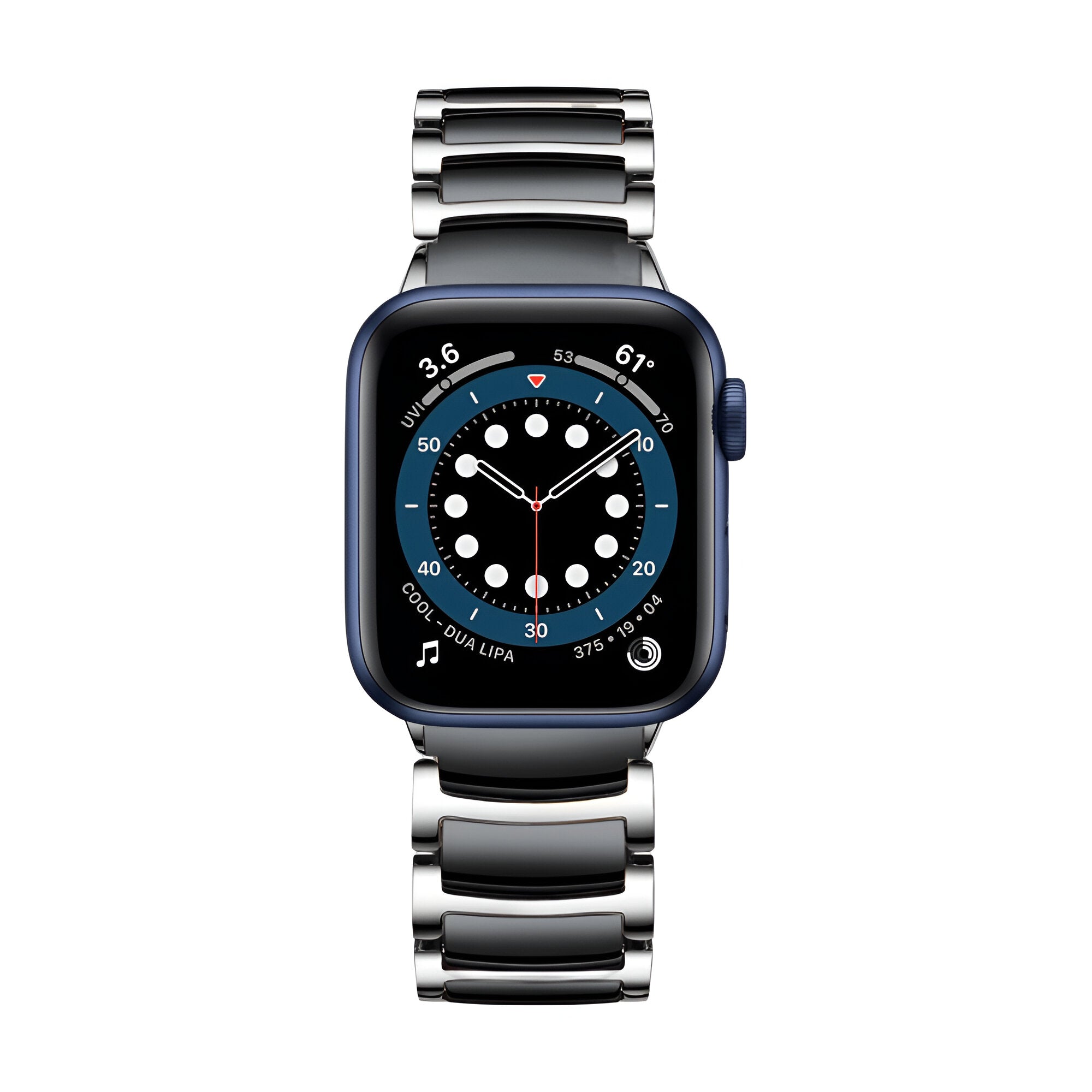 Apple Watch bracelet, stainless steel, elegant and luxurious appearance, Delta model
