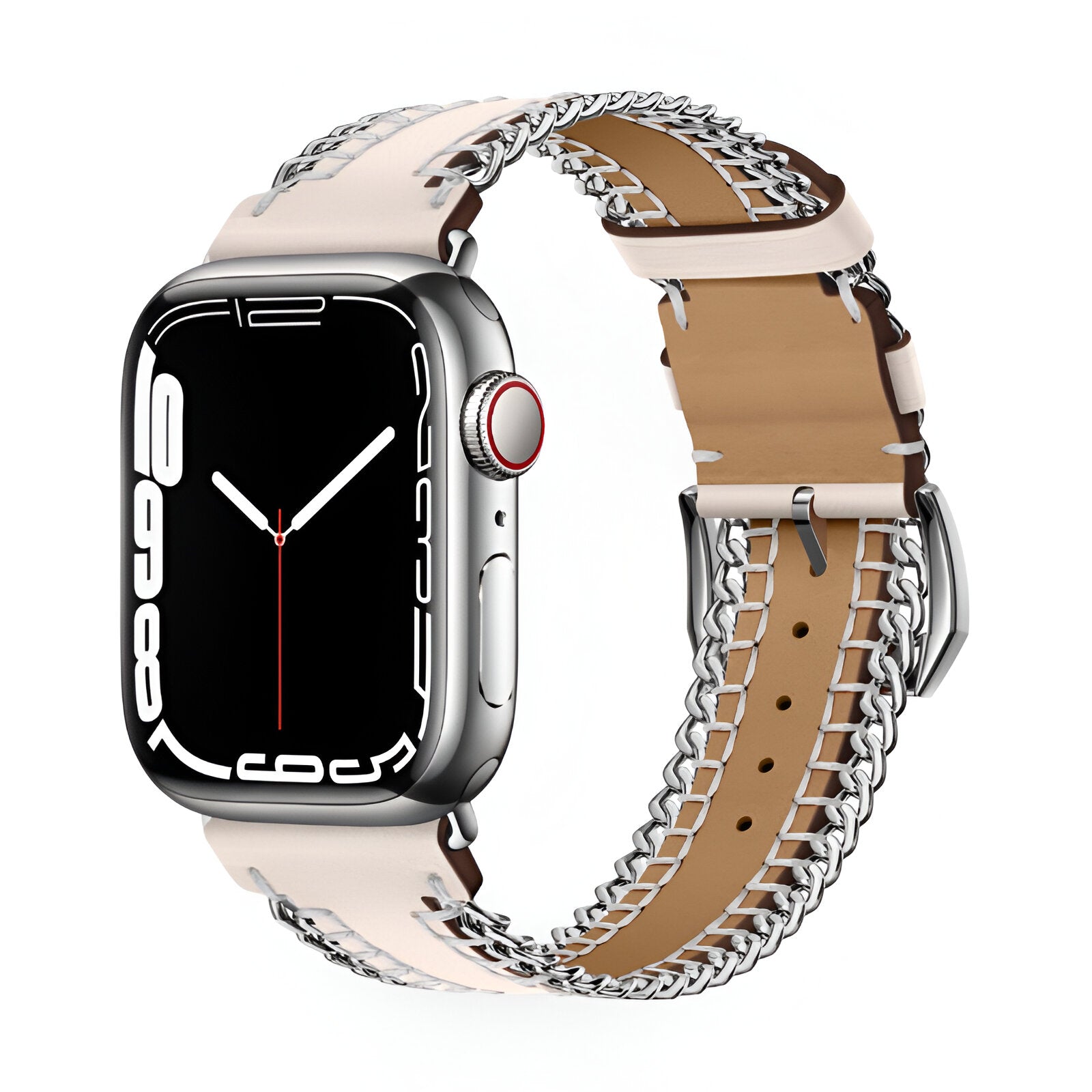 Apple Watch Bracelet, leather, chain, Zéyou model