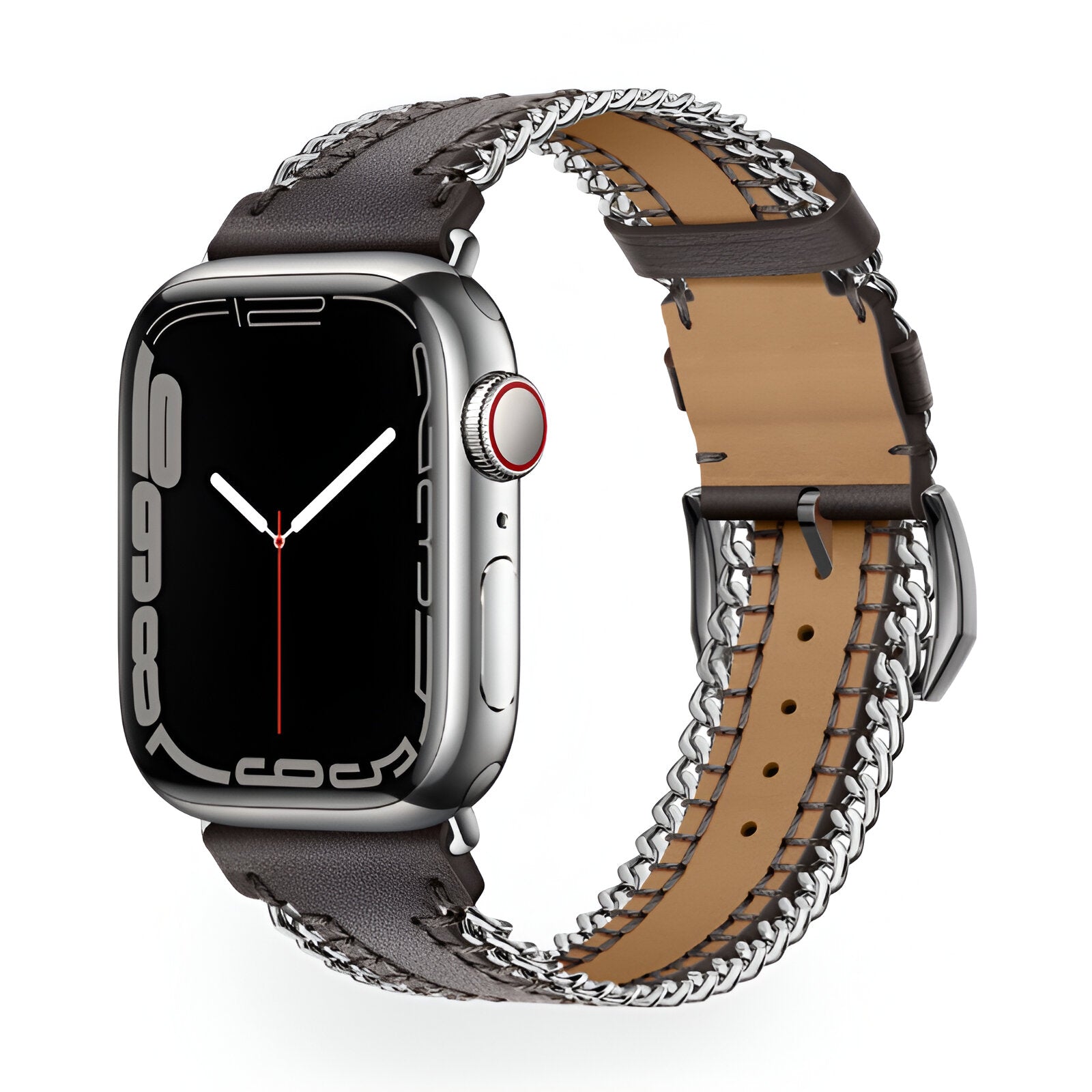 Apple Watch Bracelet, leather, chain, Zéyou model