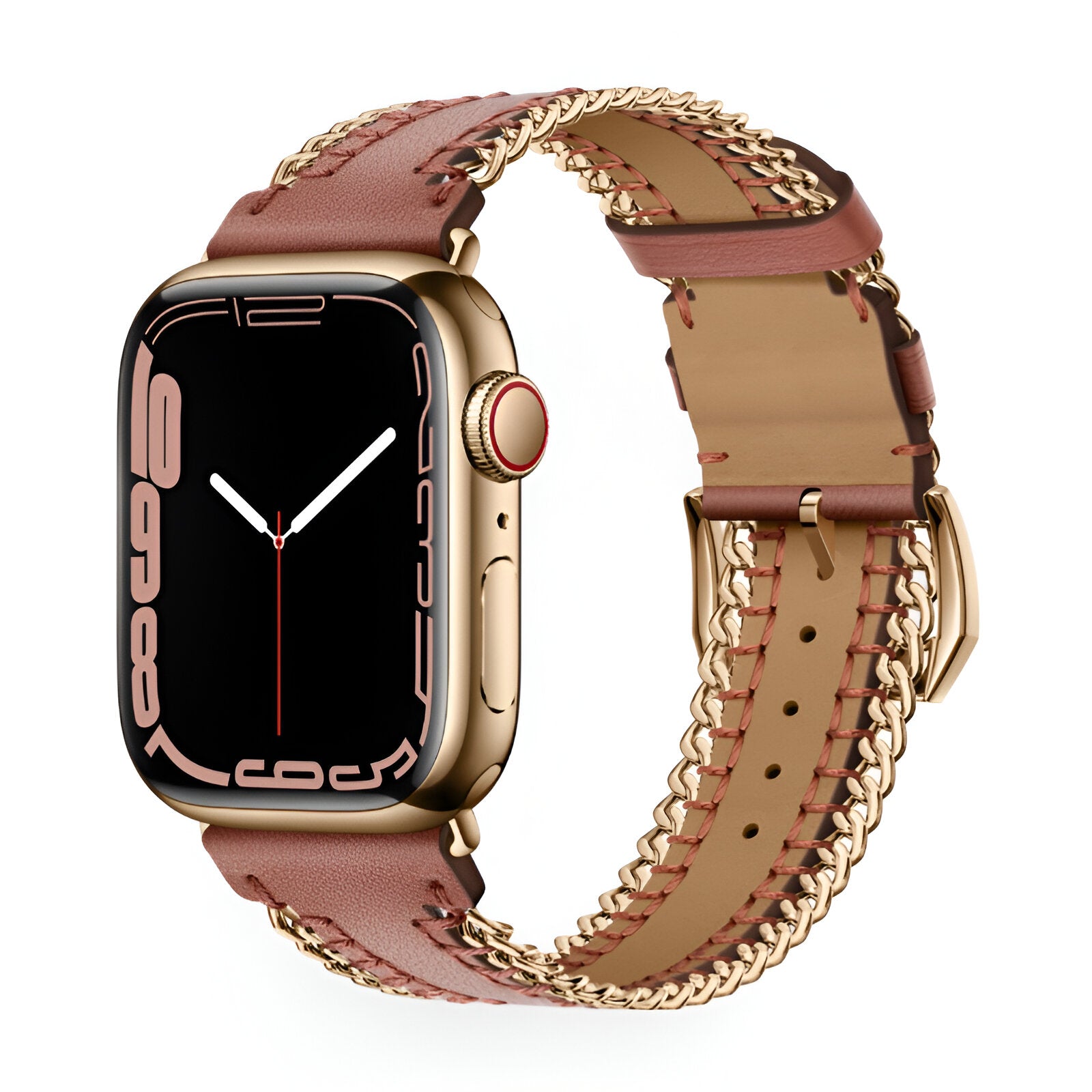 Apple Watch Bracelet, leather, chain, Zéyou model