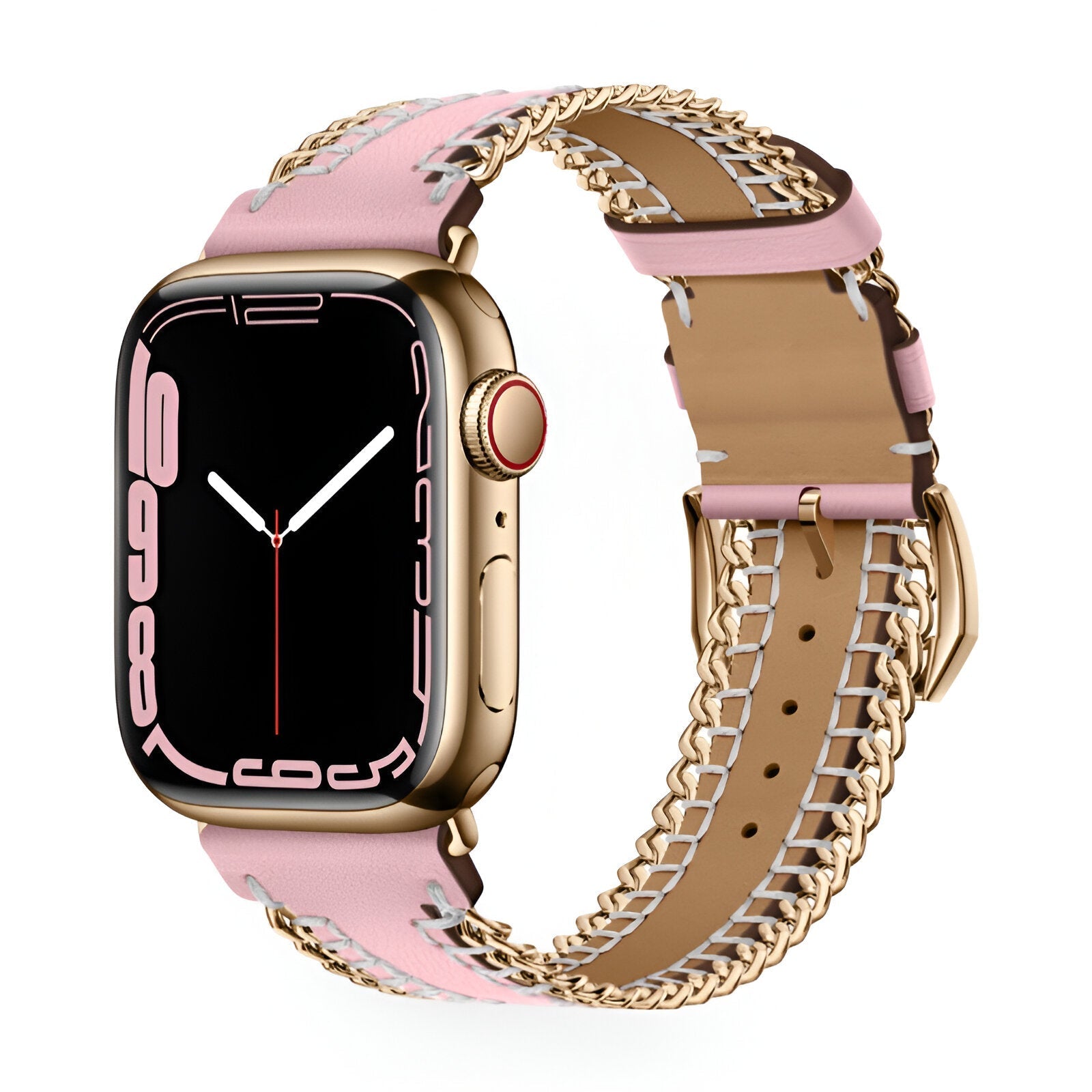 Apple Watch Bracelet, leather, chain, Zéyou model