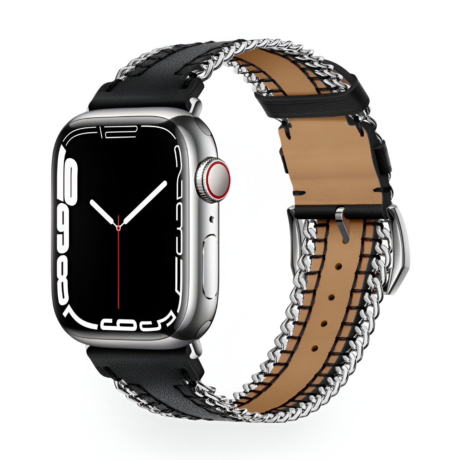 Apple Watch Bracelet, leather, chain, Zéyou model