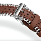 Apple Watch Bracelet, leather, chain, Zéyou model
