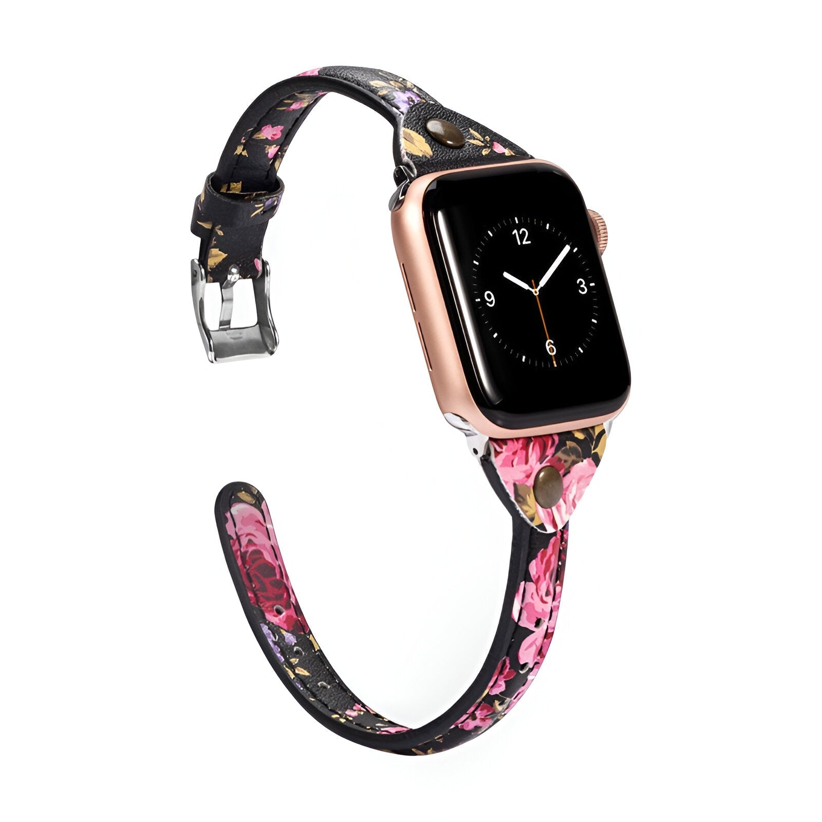 Apple Watch bracelet, leather, Timu model
