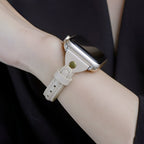 Apple Watch bracelet, leather, Timu model