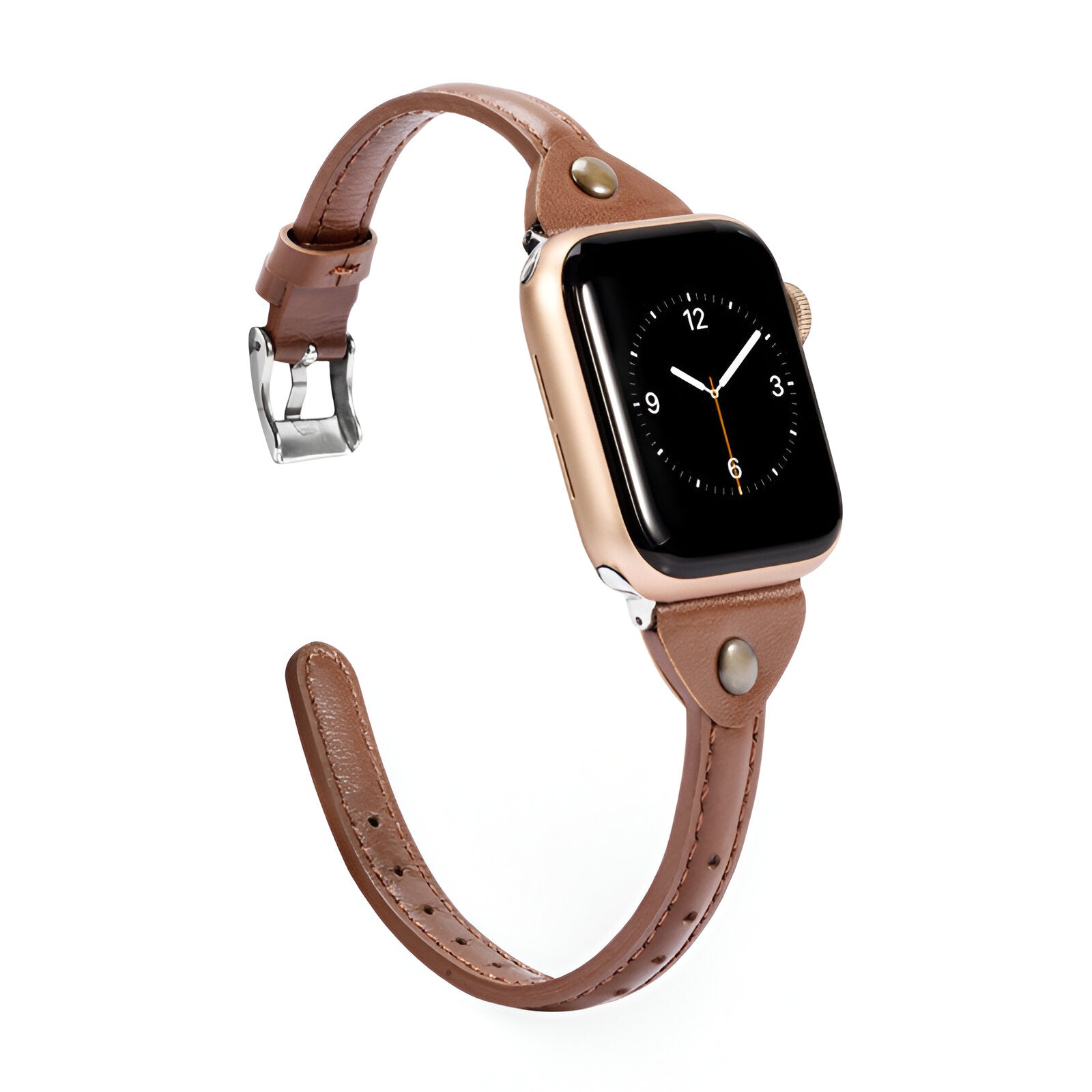 Apple Watch bracelet, leather, Timu model