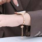 Apple Watch Bracelet, twisted metal, for women, Roxy model
