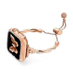 Apple Watch Bracelet, twisted metal, for women, Roxy model