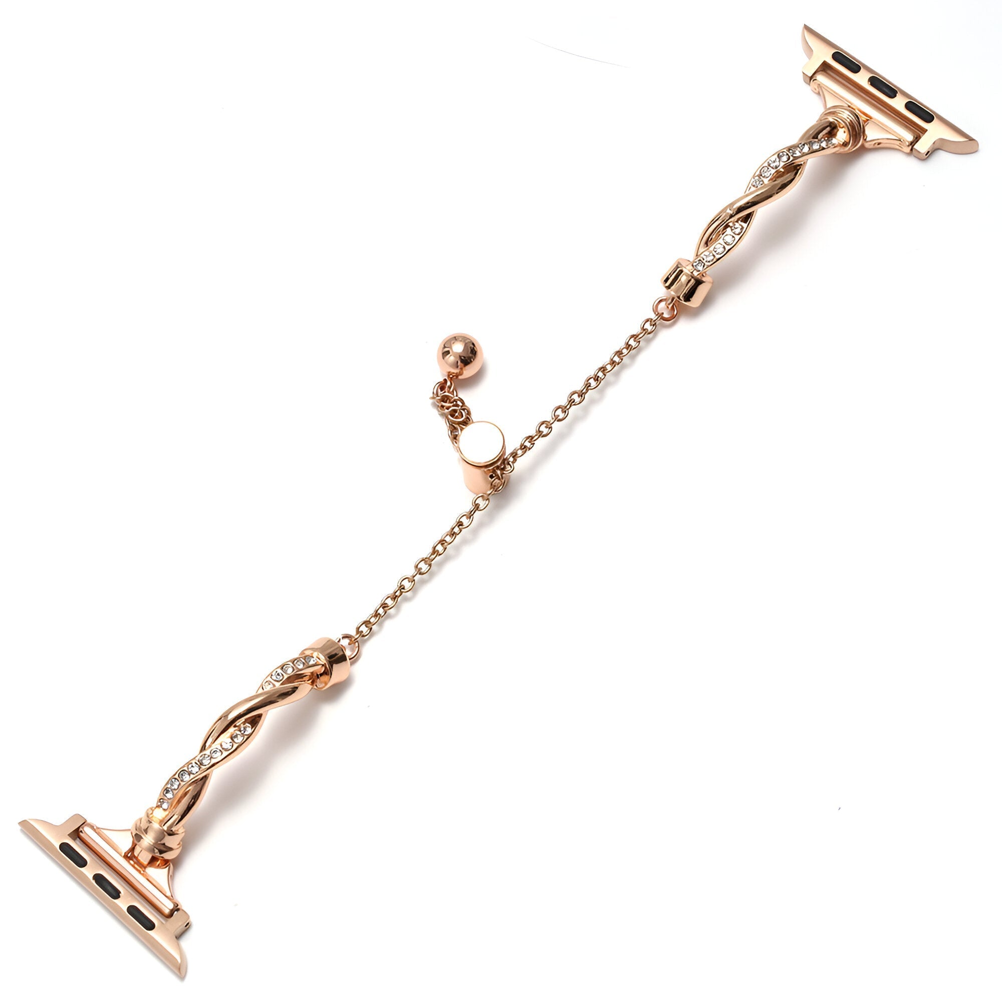 Apple Watch Bracelet, twisted metal, for women, Roxy model