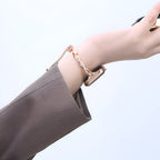 Apple Watch Bracelet, twisted metal, for women, Roxy model