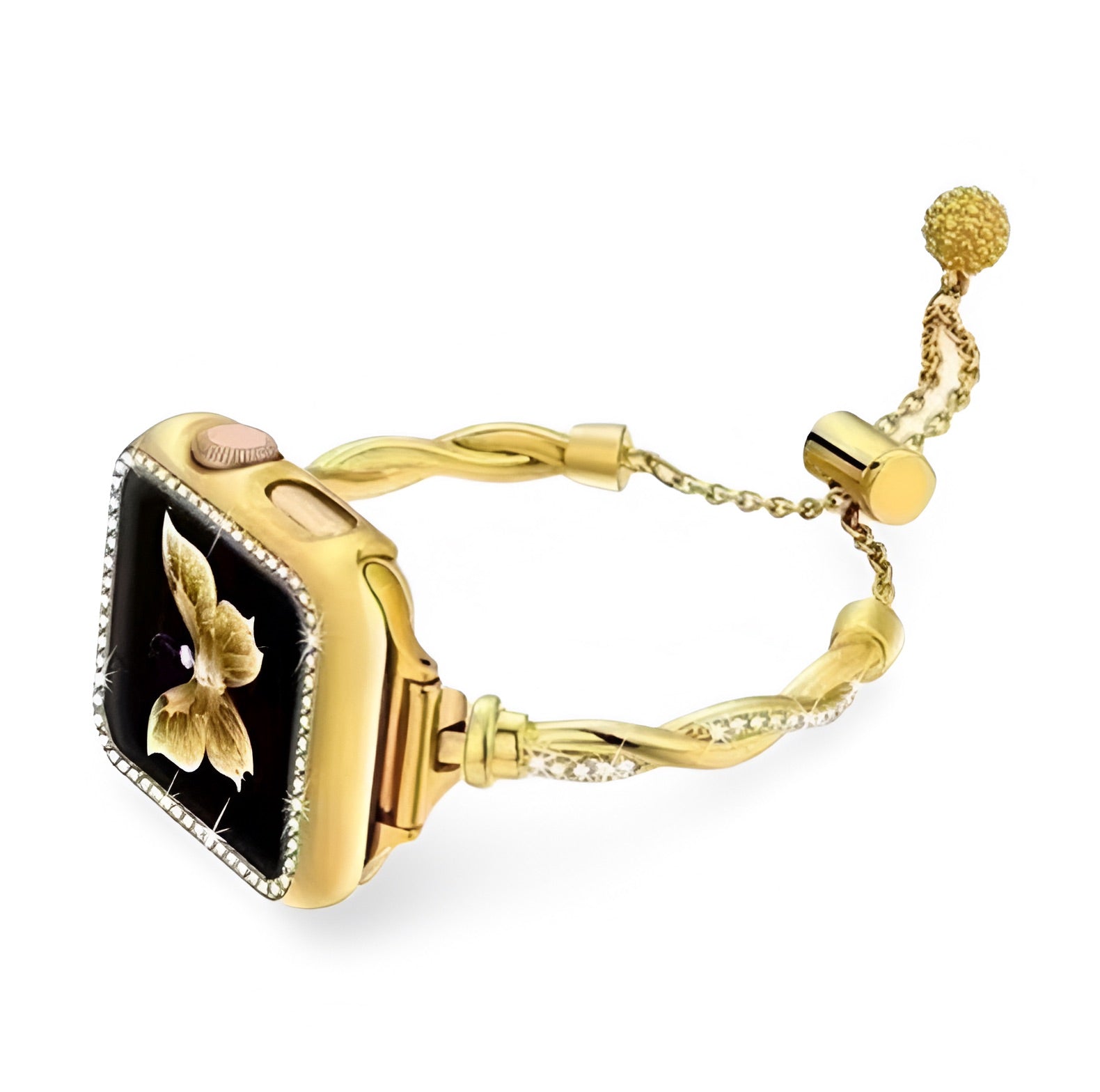 Apple Watch Bracelet, twisted metal, for women, Roxy model