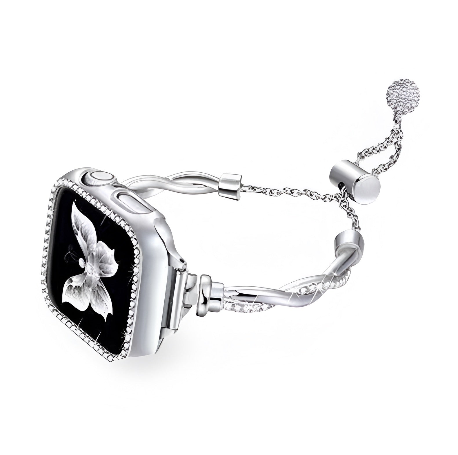 Apple Watch Bracelet, twisted metal, for women, Roxy model