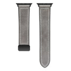 Apple Watch Bracelet, silicone and leather-look, magnetic clasp, Kaelith model