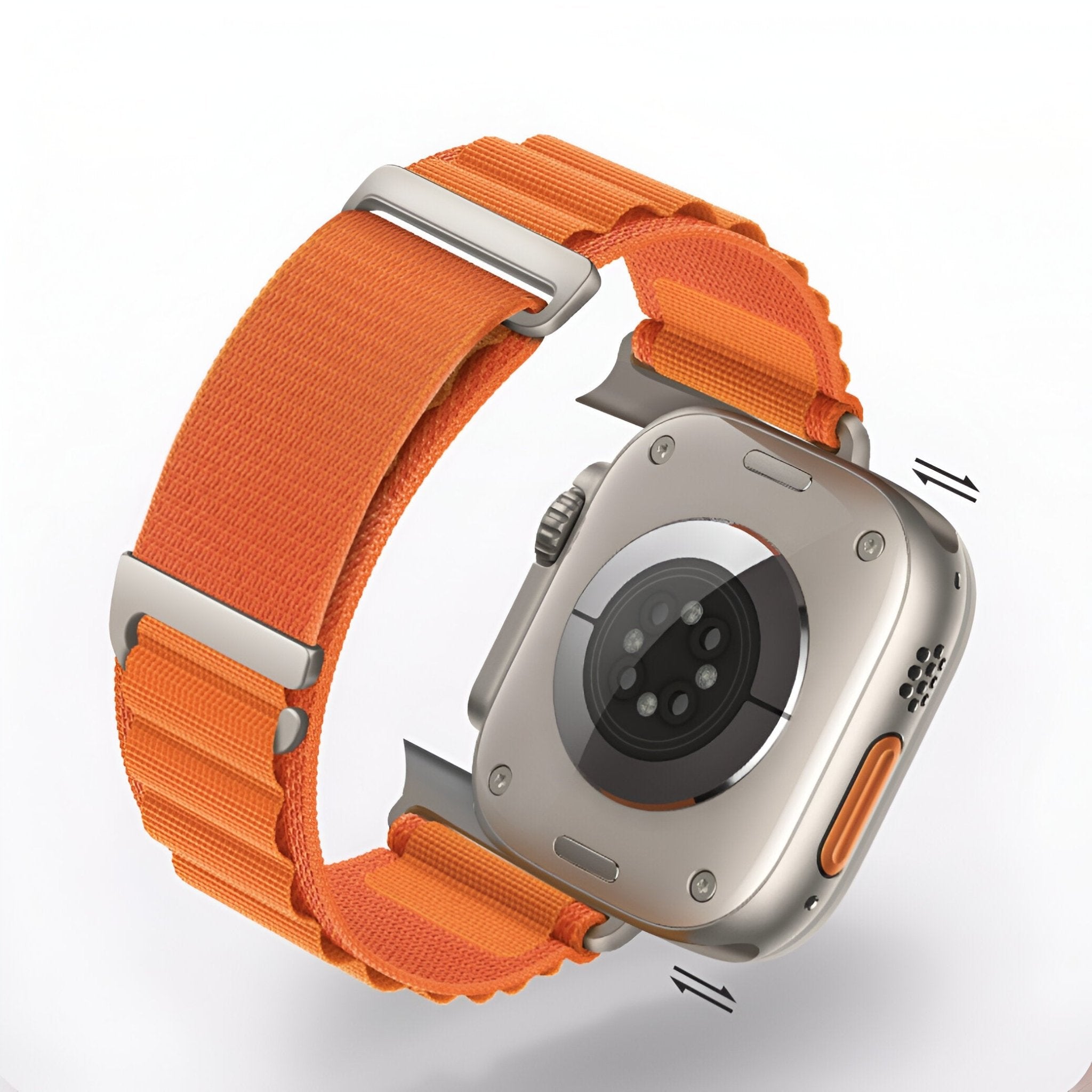 Apple Watch Bracelet, nylon with alpine buckle, unisex, Zane model