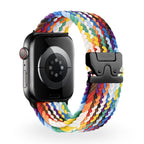 Apple Watch Bracelet, patterned nylon, unisex, tactical buckle, Nélo model