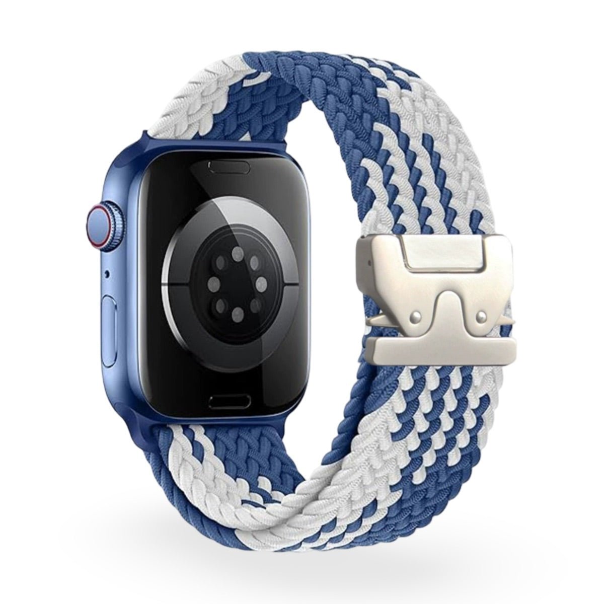 Apple Watch Bracelet, patterned nylon, unisex, tactical buckle, Nélo model