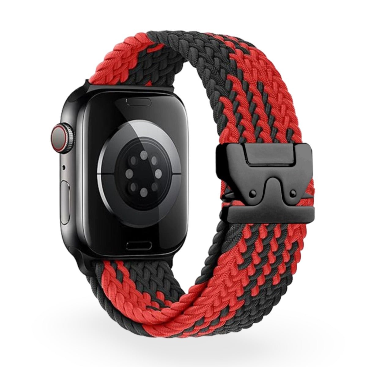 Apple Watch Bracelet, patterned nylon, unisex, tactical buckle, Nélo model