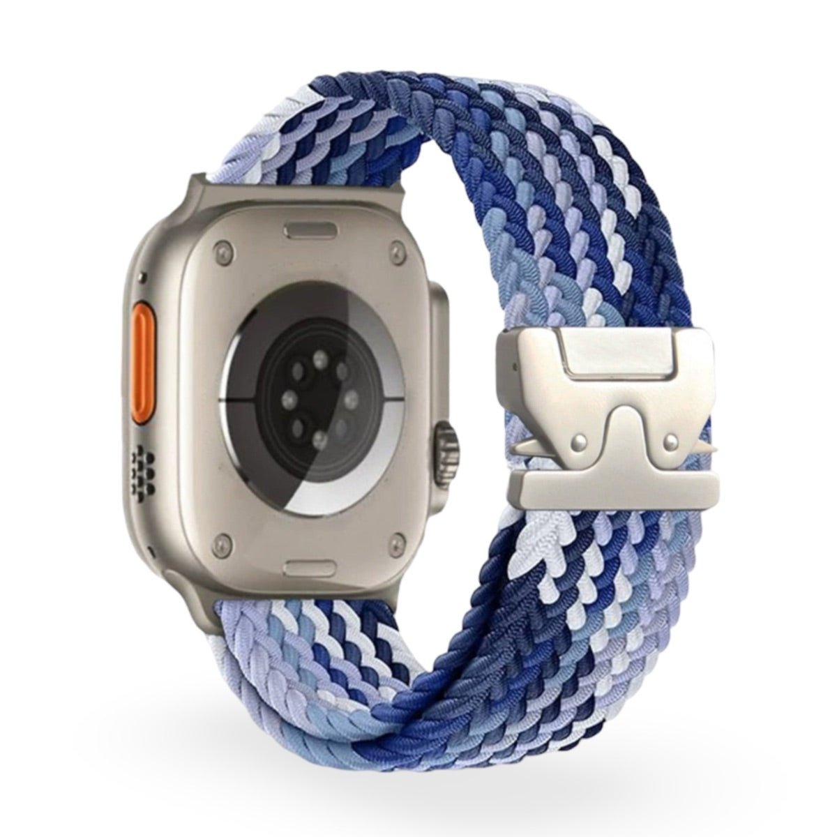 Apple Watch Bracelet, patterned nylon, unisex, tactical buckle, Nélo model
