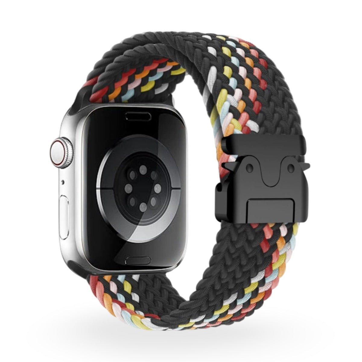 Apple Watch Bracelet, patterned nylon, unisex, tactical buckle, Nélo model