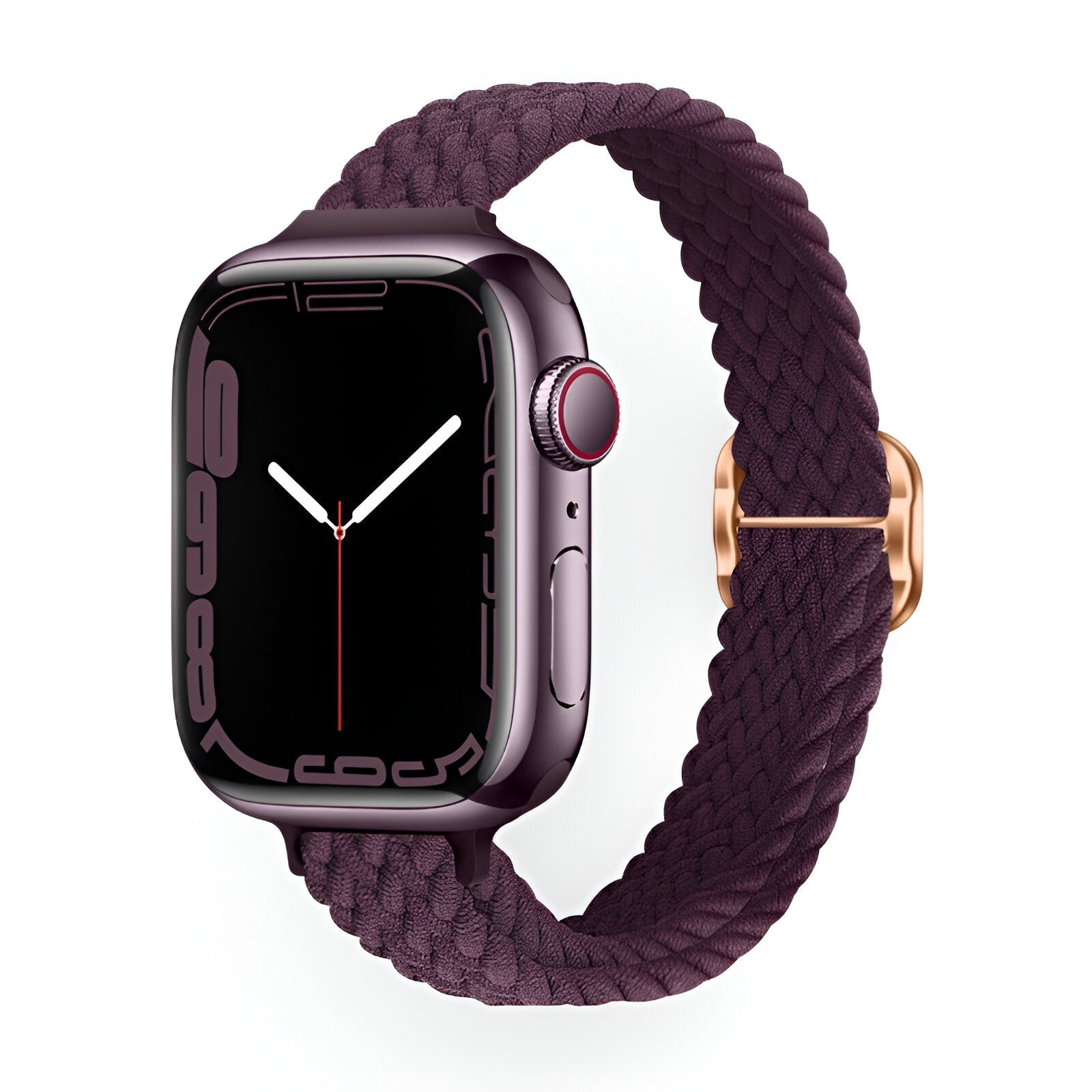 Braided Nylon Apple Watch Bracelet with Sliding Clasp for Women, Jax Model