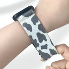 Apple Watch Bracelet in Elastic Nylon, Printed Pattern, Adjustable Buckle, for Women, Meryn Model