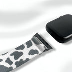 Apple Watch Bracelet in Elastic Nylon, Printed Pattern, Adjustable Buckle, for Women, Meryn Model