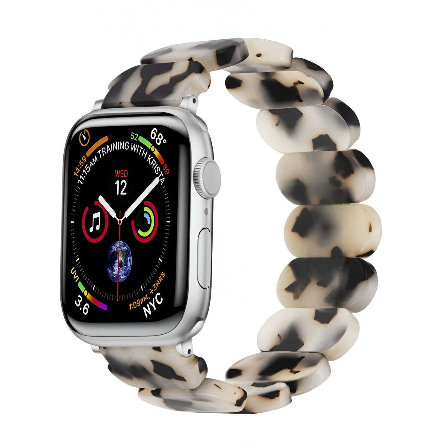 Apple Watch bracelet, resin, for women, Ilya model