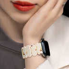 Apple Watch bracelet, resin, for women, Ilya model