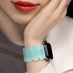 Apple Watch bracelet, resin, for women, Ilya model