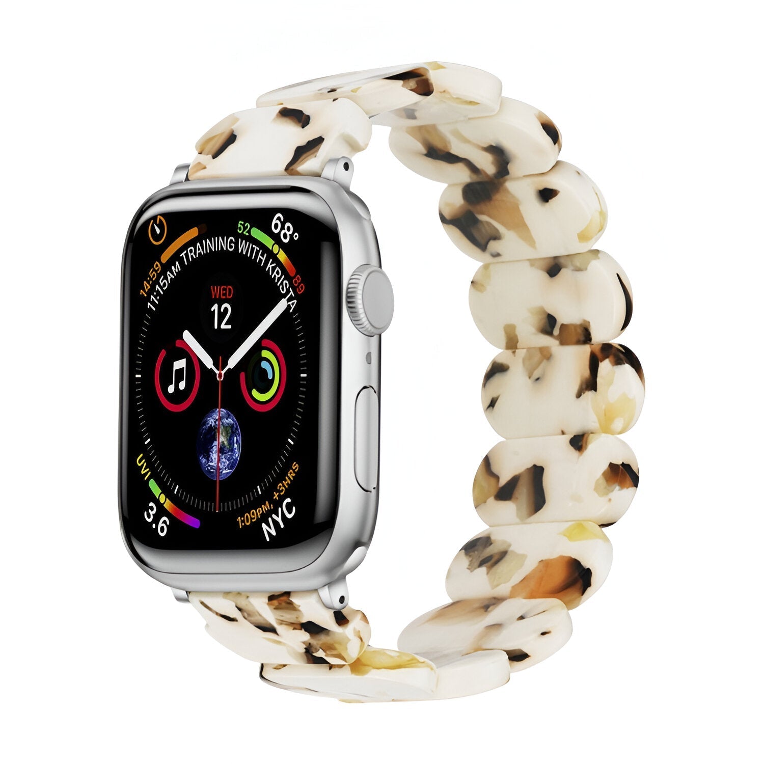 Apple Watch bracelet, resin, for women, Ilya model