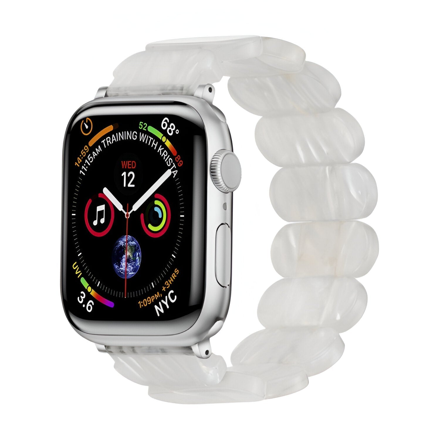 Apple Watch bracelet, resin, for women, Ilya model