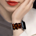 Apple Watch bracelet, resin, for women, Ilya model