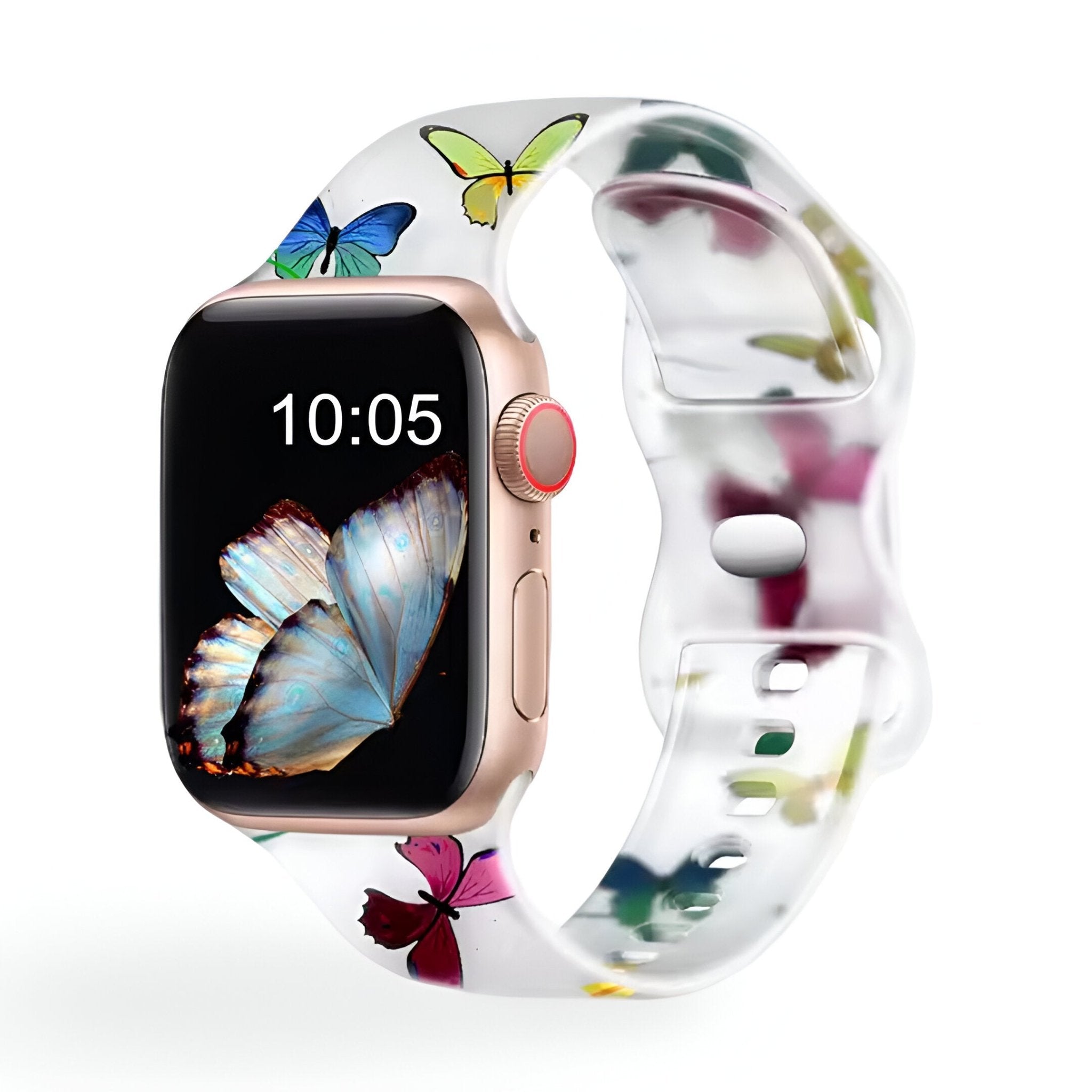 Apple Watch Bracelet, patterned silicone, for women, Saroa model