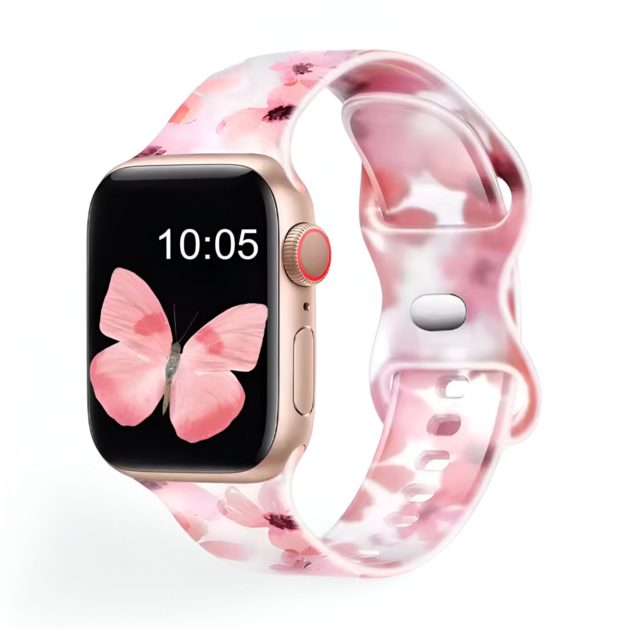 Apple Watch Bracelet, patterned silicone, for women, Saroa model
