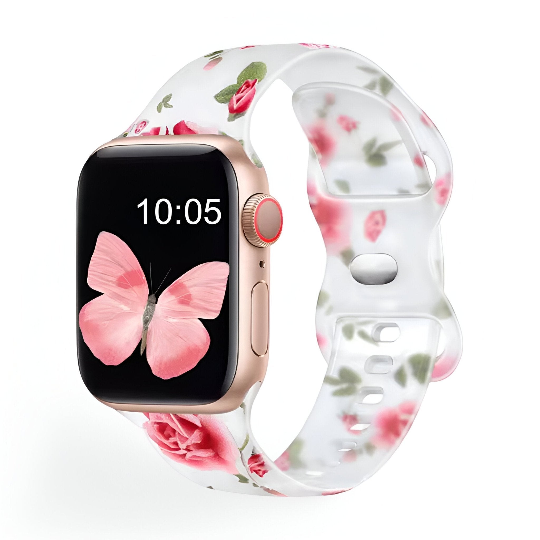 Apple Watch Bracelet, patterned silicone, for women, Saroa model
